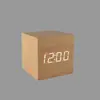 Reloj despertador digital luminoso para estudiantes, regalo creativo, reloj electrónico LED inteligente silencioso, reloj de madera multifuncional, venta al por mayor