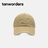 Estilo Cuatro Estaciones Coreano Simple Bordado Redondo Gorra de Béisbol Unisex Bordado de Letras Gorra con Visera Versátil Adelgaza el Rostro