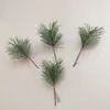 Hojas de Pino, Plantas Simuladas, Hojas de Pino de PVC, Ramas de Pino, Accesorios de Iluminación de Ratán, Decoraciones Navideñas, Accesorios Navideños