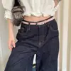 Estilo Old Money Hebilla Metálica Simple Accesorio Cinturón Delgado para Mujer, Decoración Otoño 2026 para Viajes al Trabajo para Combinar con Jeans