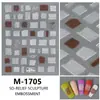 Adesivos de Manicure Homem Leão Ano Novo 2024 Adesivos 5D Embossados Tendência Nacional Leão Festivo Ruyi Cabeça de Leão Adesivos Tridimensionais para Unhas