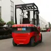 Carretilla elevadora eléctrica, dos toneladas, cuatro ruedas, contrabalanceada, a batería, apilador, carretilla elevadora pequeña, directo de fábrica