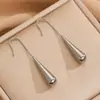 Pendientes de Estilo Europeo y Americano, Temperamento Exagerado Personalizado, Pendientes Largos Colgantes, Pendientes Largos Irregulares de Alta Gama para Mujer