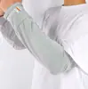 Mangas de Hielo con Protección Solar Letra M para Hombres en Verano para Ciclismo al Aire Libre, Protección UV, Mangas Bordadas de Protección Solar para Brazos de Corte Holgado
