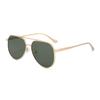 Gafas de Sol Aviador de Gama Alta Estilo Europeo y Americano para Hombre, Gafas de Sapo Especiales de Doble Puente para Conducir, Gafas de Sol para Conducir para Mujer