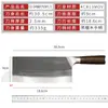 Cuchillo de Cocina Forjado Antiguo Puramente Hecho a Mano, Cuchillo Chino para Cortar, Machete Afilado para Carne para el Hogar, Cuchillo Chino para Huesos de Chef Comercial