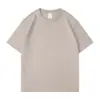 Camiseta Básica Lisa de Algodón Puro Diseño de Logo Estilo Básico Americano 180g Ropa de Trabajo Ropa para Grupo Camiseta Dopamina