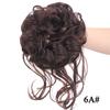 Peruca Longa de Cabelo Artificial para Atacado de Comércio Exterior Transfronteiriço Europeu e Americano, Cabelo de Coque Despojado, Elástico, Coque de Cabelo de Bola