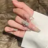 Anillo Abierto de Flor de Zirconia Europeo y Americano Exquisito Sentido de Alta Gama Nuevo Anillo para el Dedo Versátil Nuevo Anillo Único Pulsera
