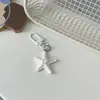 Nuevo Llavero Lindo de Estrella de Mar 3D Dibujo Animado Femenino Versátil Colgante para Bolso Accesorio Regalo para Mejores Amigos y Parejas