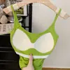 Nuevo estilo top sin mangas sexy ajustado puro deseo con espalda cruzada hueca para mujer, prenda exterior versátil, top adelgazante con espalda bonita