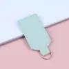 Chaveiro Criativo de Couro PU Transfronteiriço, Pingente Simples para Presente de Negócios, Acessório para Bolsa de Casal, Chaveiro de Carro