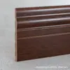 Rodapé de madeira maciça puro nórdico sala de estar quarto autoadesivo 10cm linha de canto linha de rodapé minimalista linha de piso atacado