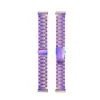 Adecuado para Fitbit versa3 sense Watch Universal versa4 sense2 Watch Correa de Acero de Tres Eslabones