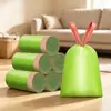Bolsas de basura de artemisa para el hogar, bolsas portátiles con cordón, bolsas de limpieza de cocina elegantes y prácticas, venta al por mayor desde el fabricante