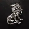 Moda Retro Europea y Americana Broche de Tigre Año Zodiacal del Tigre Pin Conmemorativo de Aleación de Diamante Unisex Corsage Decorativo
