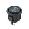 Interruptor Certificado Americano Etl Kcd1 Pad Redondo Impressão Completa 2/3/6 Pinos Abertura de 2/3 Marchas Interruptor Rocker de 20mm