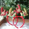 Decorações de Natal Novas de 2024 Headband de Sino Grampo de Cabelo Tiara de Galhos de Natal Fivela de Cabelo Festa de Feriado