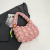 Bolso de Nube Plisado de Moda para Mujer, Bolso Casual de Albóndiga de Nicho, Nuevo Estilo 2026 Bolso Acolchado, Bolso de Hombro y Axila Versión Coreana