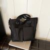 Bolso de mujer de gran capacidad, informal, nuevo bolso de mano 2024, estilo coreano, sencillo, moderno y bonito bolso de hombro.