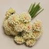 Buquê de Crisântemo Bola de 15 Cabeças Simulado Crisântemo Holandês Margarida Pequena Cosmos Casamento Casa Decoração de Fotografia Flor Falsa Flor Artificial