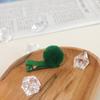 Pinza para el pelo de bola de pelo nueva de fábrica directa transfronteriza, pinza de pico de pato linda de bola de pelo, accesorios para el pelo, accesorios de ropa