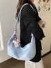 Bolsa Nueva de Mujer Otoño 2026 Transfronteriza Bolso de Hombro Casual de Gran Capacidad Bolso Cruzado Simple Versátil Bolso Dumpling para Viajes