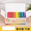 Giz Hagoromo Japonês Sem Pó para Professores, Uso Doméstico, Quadro Negro Infantil, Giz Colorido Especial