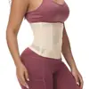 Estilo Nuevo Transfronterizo Estampado Doble Botonadura con Cinturón para Apretar el Abdomen, Moldear la Cintura, Moldear la Espalda y Moldear el Cuerpo para Mujeres Después del Parto