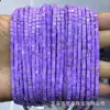Cuentas Cuadradas de Amatista Natural de 3*3mm Cuentas Espaciadoras Cuadradas de Piedra Ojo de Tigre Cuentas para Pulsera Accesorios para Joyería DIY