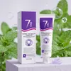 Pasta de dente roxa fresca para comércio exterior transfronteiriço, suave e confortável, limpa e clareia os dentes, proporciona hálito fresco e cuidado bucal