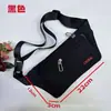 Cintura para esportes ao ar livre Bolsa Anti-roubo Moda Masculina e Feminina Celular Bolsa Lona Casual Fitness Armazenamento Crossbody à prova d'água Bolsa à prova de choque