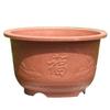 Vasos de Flores de Resina Plástica Espessados Resistentes ao Sol para Venda por Atacado do Fabricante para Pátio, Exterior, Telhado, Plantio de Frutíferas, Bonsai, Respiráveis, Sem Prato