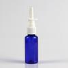 Al por mayor en stock 10 20 30 ml Botellas con atomizador directo Botellas para spray nasal Botellas de plástico con atomizador Botellas para spray nasal Botellas de colores