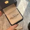 Nuevo Anillo Morado con Forma de Serpiente y Diamantes para Mujer, Diseño de Nicho de Alta Gama, Lujo Accesible Anillo Elegante de Perlas Abierto Versátil para Instagram