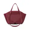 Bolso para Mujer, Gran Capacidad, Bolso para Viajes Diarios, Gama Alta, Color Sólido, Sencillo, Bolso de Hombro para Mujer, Bolso Cesta, Transfronterizo