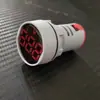 Mini pantalla digital LED indicador redondo voltaje CC CA lámpara de señal frecuencia CA instrumento suministro de fábrica