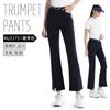 Ropa de Golf Pgm Pantalones Acampanados Micro para Mujer Pantalones Deportivos Transpirables y Cómodos Pantalones Slim para Mujer Venta Directa de Fábrica