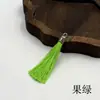 6CM Pequeno Borla Borla Liga Anel de Puxar Chapéu Borla Presente DIY Artesanal Ornamento de Borla Bolsa Acessórios de Roupa Borla
