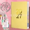 Planificador de Horarios 2027 Libro de Calendario Inglés Transfronterizo Libro de Calendario 2026 Versión Inglesa Calendario Español Portugués