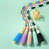 Cuerdas para Saltar Infantiles en Stock con Diseño de Bambú Floral para Deportes, Adecuadas para Estudiantes de Primaria y el Currículo de Educación Física de Preescolar, Venta al por Mayor para Uso Infantil