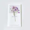 Cartão de Cumprimentos com Flores Secas Fresco e Criativo Cartão de Aniversário Cartão de Dia das Mães Cartão de Dia da Mulher Cartão de Cumprimentos Geral Cartão de Bênçãos