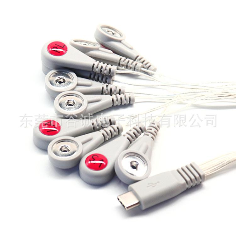 电极扣导联线