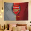 Fondo de Tela con Tapiz de Logo de Equipo de Fútbol de la Liga de Campeones Ins Dormitorio París Real Madrid Manchester City Bandera del Equipo Tapiz Tela de Pared