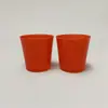 Fabricante Produce Venta al por Mayor Tazas Rectas de Colores Vasos de Plástico Desechables Vasos de Plástico Portátiles Envases de Plástico