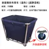 Carrito de lino para habitación de hotel, carrito de servicio de trabajo, carrito de acero inoxidable, carrito de almacenamiento y recolección para lavandería y tintorería