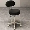 Salão de Beleza Barbeiro Banqueta Cabelereiro Manicure Maquiador Banqueta de Trabalho Grande Roda Cadeira para Casa Giratória de Maquiagem