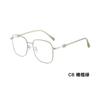 Vital chica retro montura grande dulce oso aleación metal montura de gafas silicona antideslizante soporte nasal suave gafas al por mayor