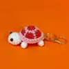 Crochet de Hilo de Dibujos Animados de Moda Tortuguita Decoración para el Hogar y el Coche Muñeca de Tortuguita Tejida Multicolor Transfronterizo