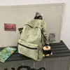 Mochila Escolar Estudiante de Preparatoria Hombre Sencilla Versátil Gran Capacidad Mochila para Computadora Ligera Estudiante Universitaria Mujer Mochila para Viajes al Aire Libre